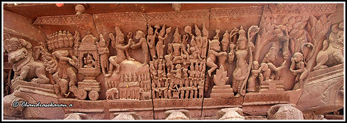 4758 - temple car wood carving series 02