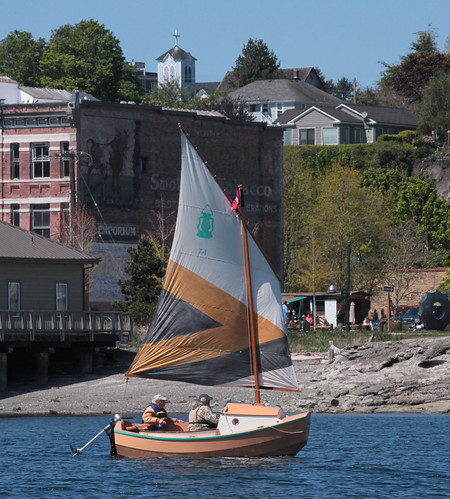 IMG_7557CE - Port Townsend Bay - PTYC Opening Day - aboard BLUE STAR - Port Townsend Pocket Yachter (PTPY)  member with his SCAMP number 74 HUMA