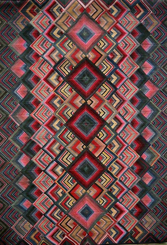 Tibetan Textile Apron Wall Hanging Kathmandu Nepal 2006