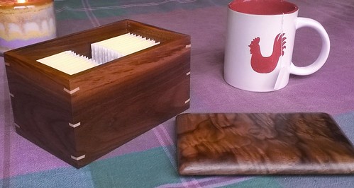 Walnut Tea Box with Pillow Lid (Explored!)