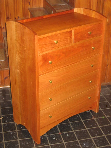 Chest of Drawers Finished - Angle (flash) [see notes]