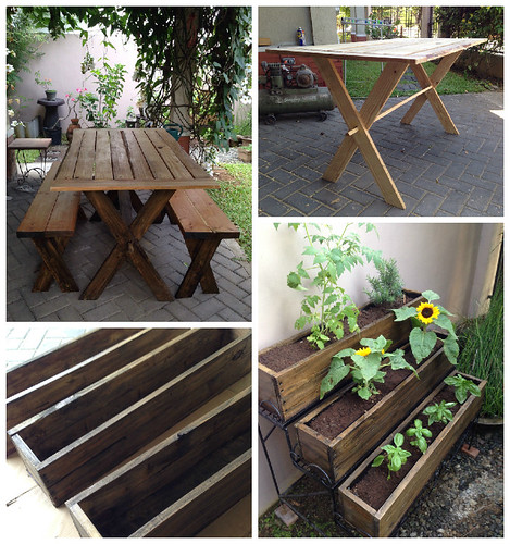 Pallet Garden Projects: Table, Bench & Planters