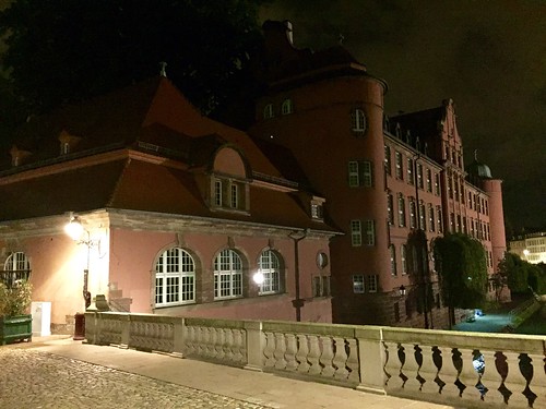 Strasbourg dans la nuit, Strasbourg, Alsace, France