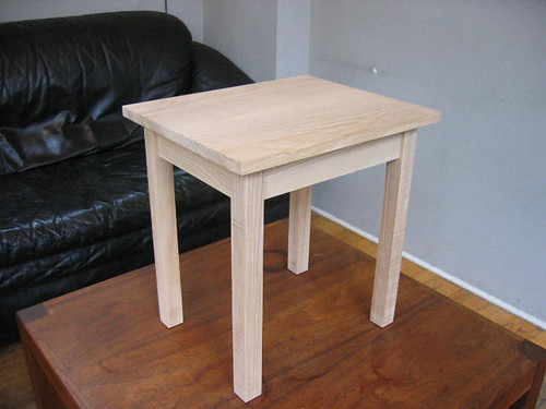 Small end table - ash