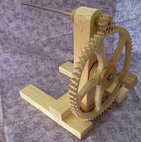 Hand spinning spindle