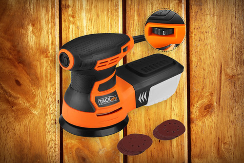 Tacklife Random Orbit Sander with 6 Variable Speeds (2.8A 350W / 13000 OPM) Review