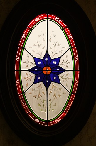 Stairway Stained Glass