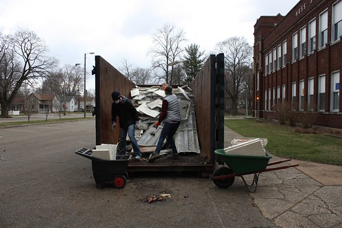 Service: Converting the gym to a woodshop