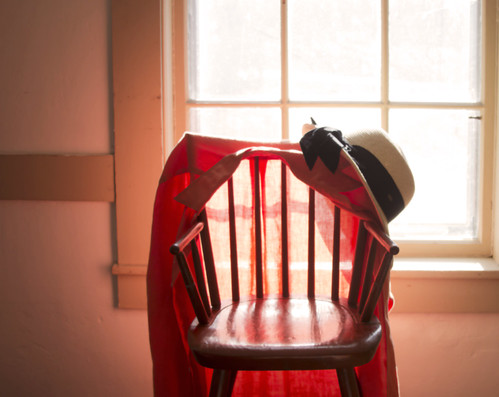 chair at the window