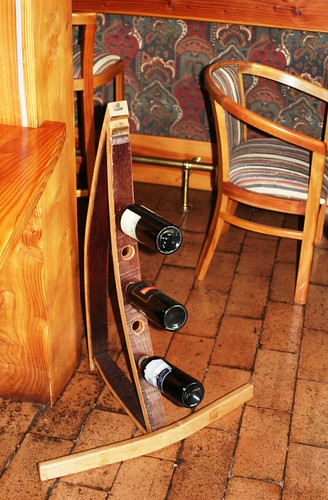 wine staves rack