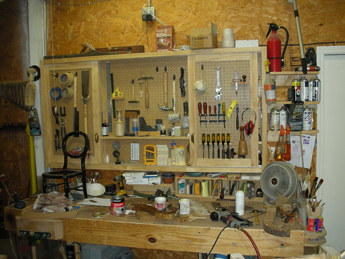 My messy workbench