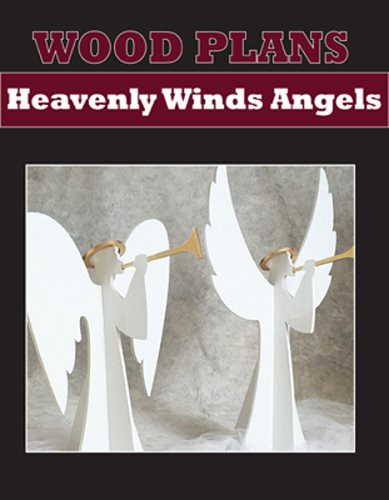 HEAVENLY WINDS ANGELS - PAPER WOODWORKING PLAN - DiZiWoods Store