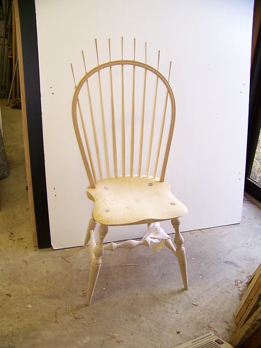 bow back windsor chair - made by Rich McHugh