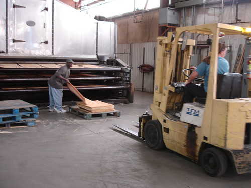 Drying the Veneer