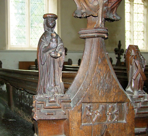 St John and St Andrew (inscribed VR)