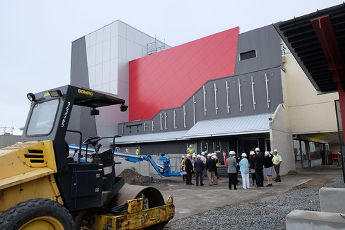 Delta Secondary school seismic construction tour