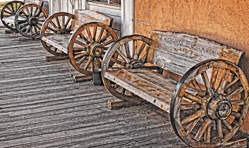 Wheels in Tombstone, Arizona