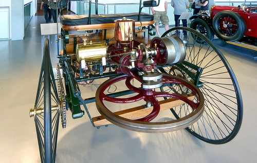 Benz Patent-Motorwagen - 1886 - Detail