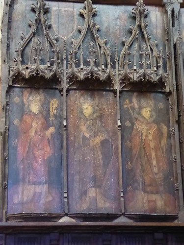 Sedilia Paintings, Hexham Abbey