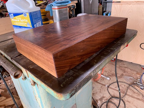 TV stand / Riser - Black Walnut