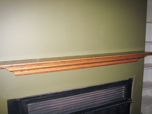 Oak Mantel Project-001