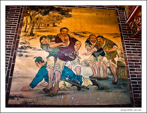 Wall Mural at Baoan Temple