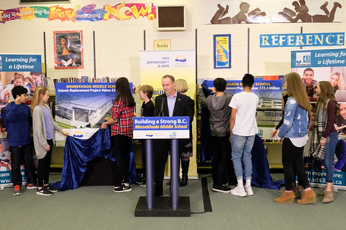 BC invests $33 million to replace Minnekhada Middle school