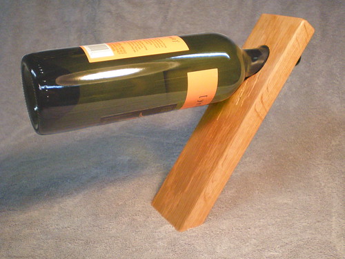 Balancing Wine Bottle Holder