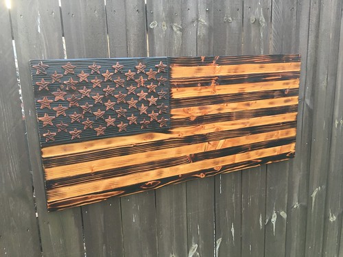 Video Tutorial: Woodburned Pallet American Flag