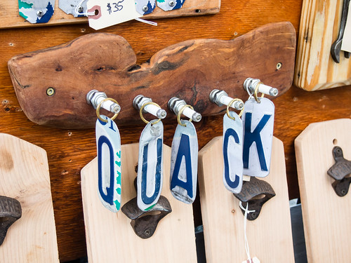 Upcycled products by David Duckett, Mill Creek Woodworks