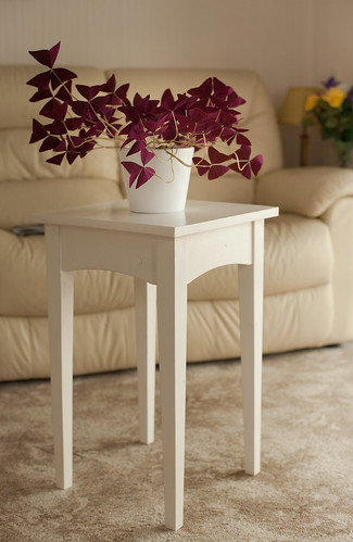 White Shaker Side Table 2