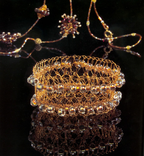 Crochet Jewelry - Hairpin Wire Bangle