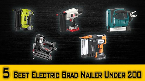 5 Best Electric Nail Gun Review | Best Electric Brad Nailer Under 200 | Best Cordless Nailer