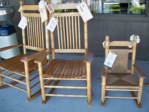 wooden rockers