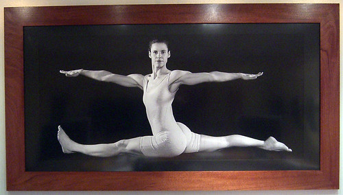 Yoga print custom framed