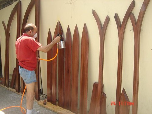 costum wood painting