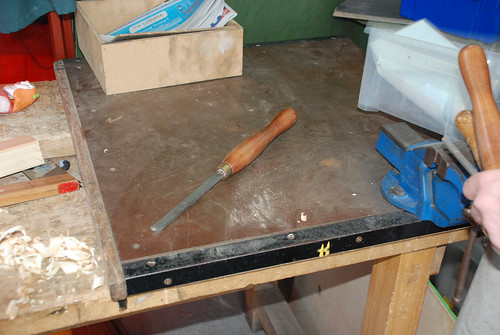 The Woodwork Lathe * Preparing a wooden blank for turning between centres * Craft & Design / Product Design