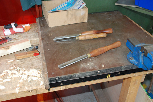 The Woodwork Lathe * Preparing a wooden blank for turning between centres * Craft & Design / Product Design