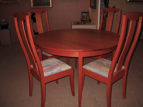 Maghogany Table Set