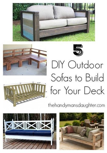 Outdoor Decorating : Outdoor furniture is sooo expensive, but can truly transform your deck or patio!...