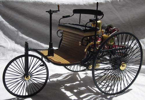 1886 Benz 3 wheeler Motorwagen front left