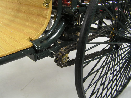 1886 Benz 3 wheeler Motorwagen transmission