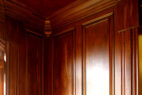 Mahogany Panels and Moldings