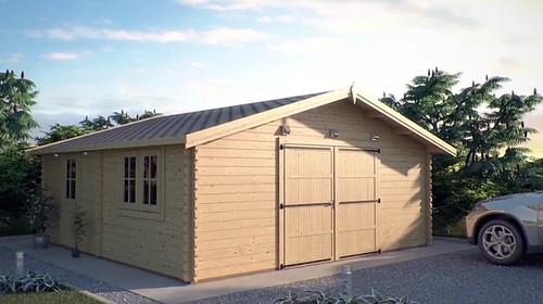 Wooden Garage