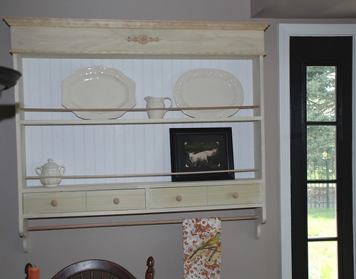 Unfinished Plate Rack