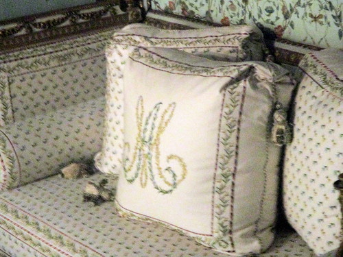 Pillows of Daybed in French Decorative Arts: Crillon Room