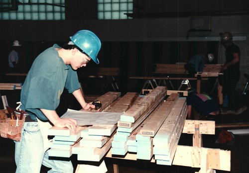 1993 Woodworking Class 17