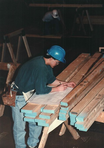 1993 Woodworking Class 15