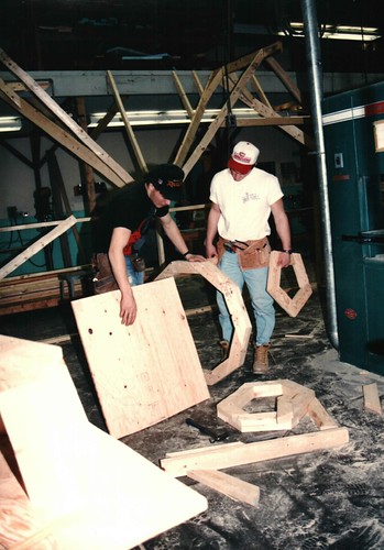 1993 Woodworking Class 7