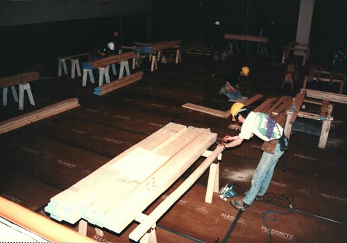 1993 Woodworking Class 14